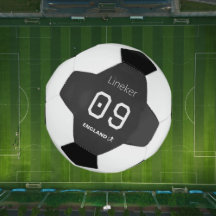 Futebol Inglaterra Preto Branco Nome Número Person