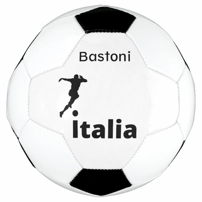Bola De Futebol Futebol Itália, personalizável (Frente)