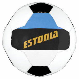 Bola De Futebol Futebol Patriótico da Estônia