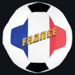 Bola De Futebol Futebol Patriótico da França e Bandeira Francesa<br><div class="desc">Bola de Futebol: Patriótica França e bola de futebol francesa nome personalizado - ame meu país, equipe favorita, campeões de parque, patriotas/fãs de esportes</div>