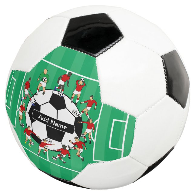 Bola De Futebol Futebol Personalizado (Três quartos)