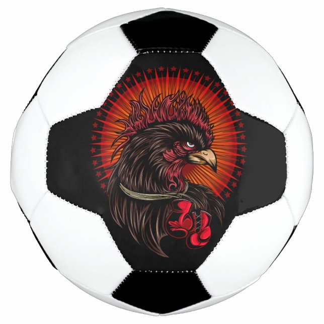 Bola De Futebol Galo de Boxing (Frente)