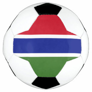 Bola De Futebol Gâmbia Flag