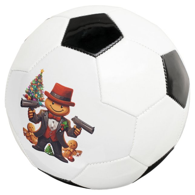 Bola De Futebol Gangster Gingerpão (Três quartos)