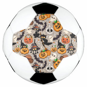 Bola De Futebol Gatos engraçados de Halloween na festa