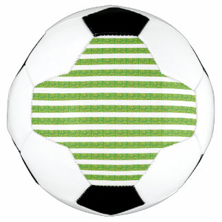 Bola De Futebol Geométrico Verde