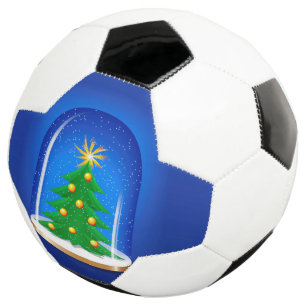 Bola De Futebol Globo de Neve
