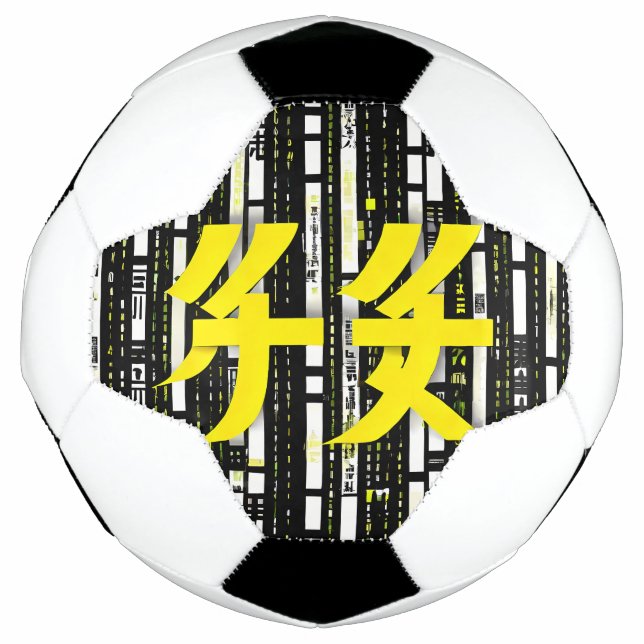 Bola De Futebol Glossy Pink Donut with Dark Sprinkles (Frente)