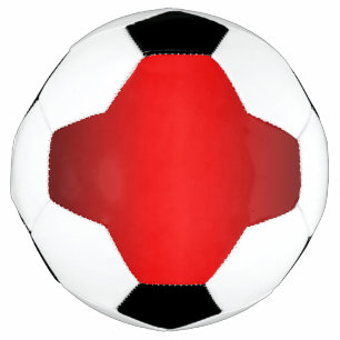 Bola De Futebol Gradiente Vermelho Elegante