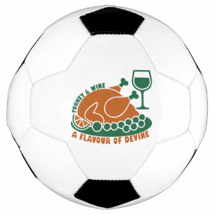 Bola De Futebol Gráfico de refeições no feriado turco para ventila