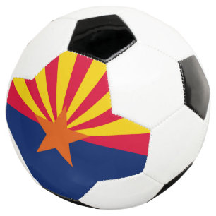 Bola De Futebol Gráfico de Sinalizador de Estado de Arizona Dinâmi
