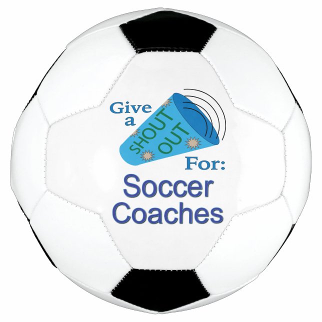 Bola De Futebol Gritar por treinadores de futebol (Frente)