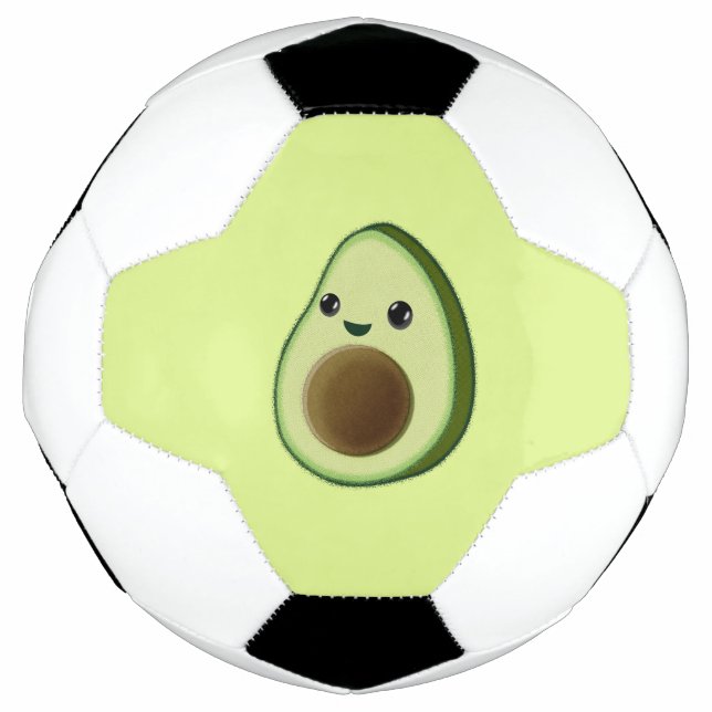 Bola De Futebol Grito Kawaii Bebê Avocado (Frente)