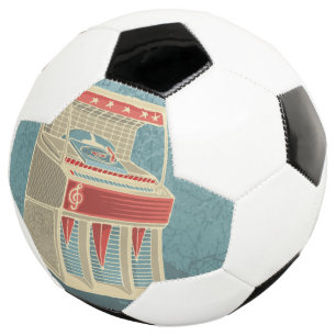 Bola De Futebol Grunge Jukebox