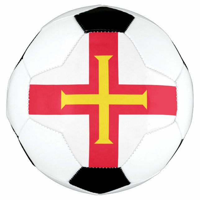 Bola De Futebol Guernsey Flag (Frente)