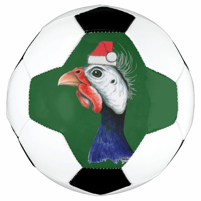 Bola De Futebol Guiné Santa Claus (Frente)