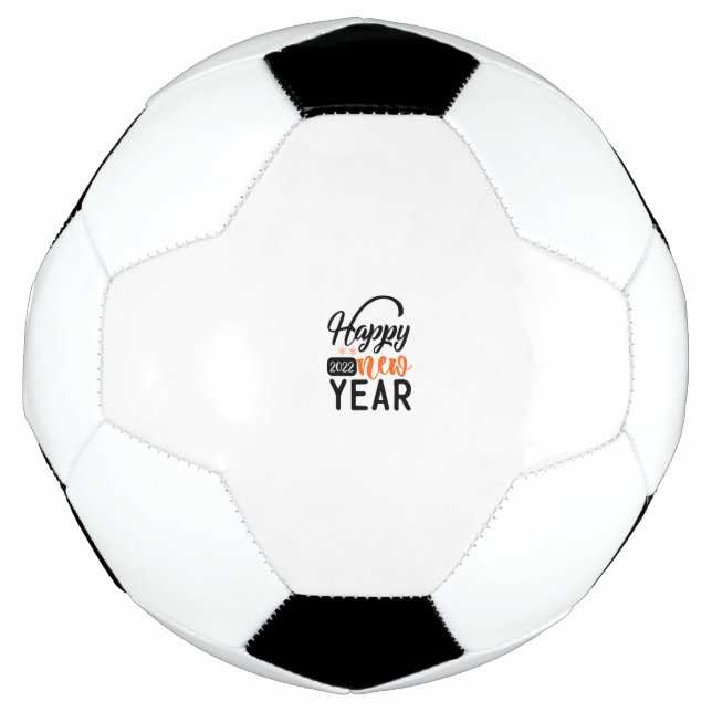 Bola De Futebol Happy New Year 2022 (Frente)