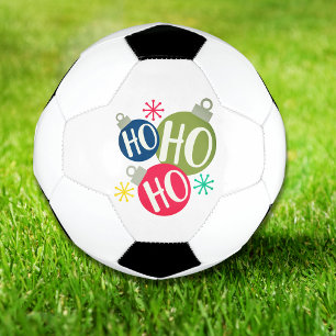 Bola De Futebol Ho Ho Festivo Natal Natal Natal Natal Moderno Fér