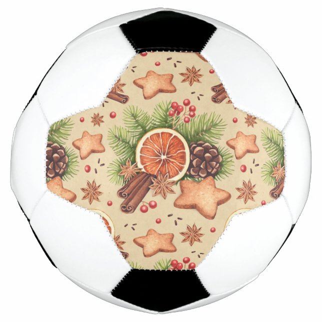 Bola de Futebol Holiday Spice (Frente)