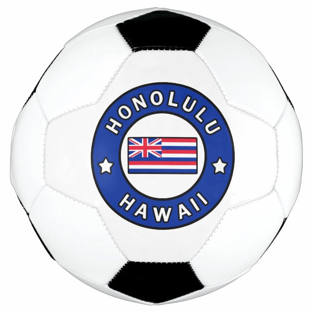 Bola De Futebol Honolulu Hawaii (Frente)