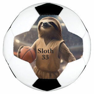 Bola De Futebol Hoops and Hangs: The Slam Dunking Sloth,