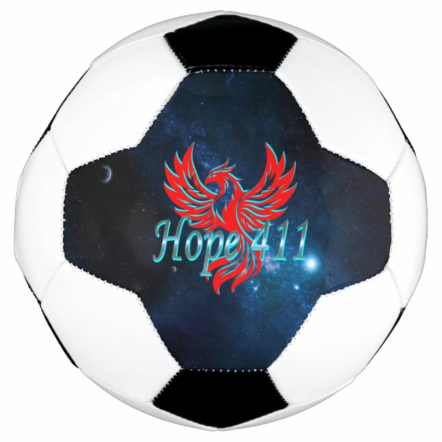 Bola De Futebol Hope 411 Pheonix (Frente)
