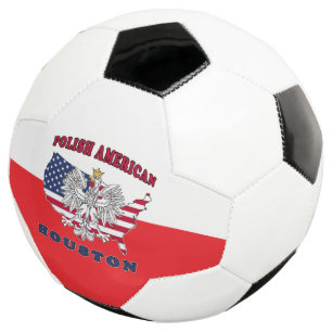 Bola De Futebol Houston Texas Polonês