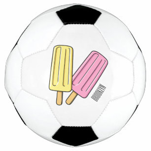Bola De Futebol Ice pop cartoon
