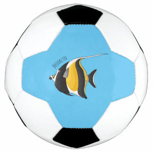 Bola De Futebol Idiota de desenho animado