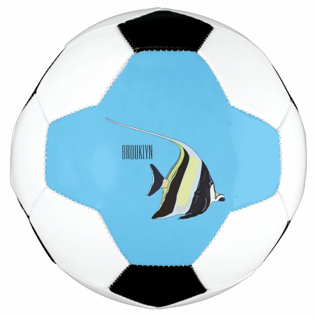 Bola De Futebol Idiota de desenho animado (Frente)