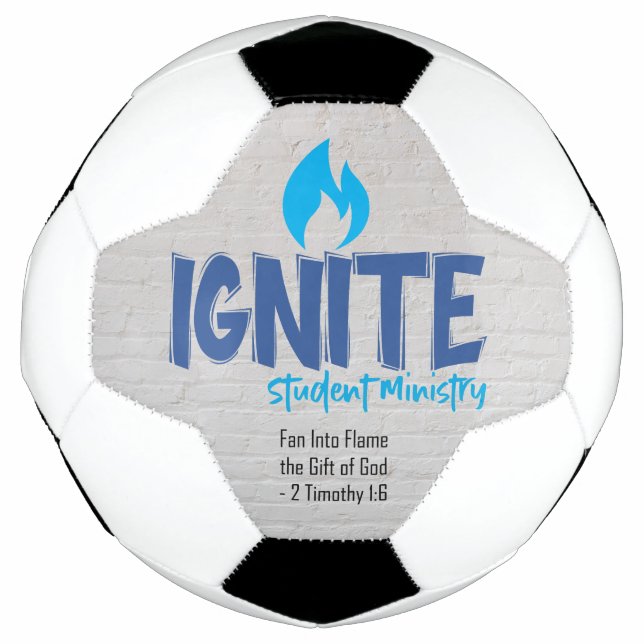 Bola De Futebol Ignite Soccer Ball (Frente)