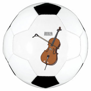 Bola De Futebol Ilustração de desenho animado Cello