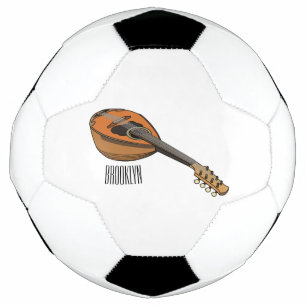Bola De Futebol Ilustração de desenho animado de Mandolin