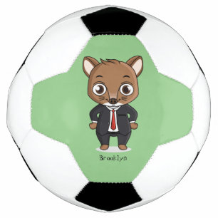 Bola De Futebol Ilustração de desenho animado de rato bonito