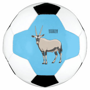 Bola De Futebol Ilustração de desenho animado Oryx