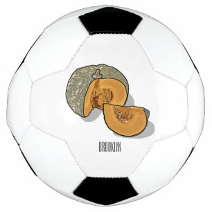 Bola De Futebol Ilustração de desenho de abóbora