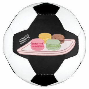 Bola De Futebol Ilustração de desenho de Macaron