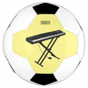 Bola De Futebol Ilustração de desenho de piano de teclado