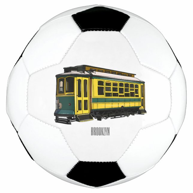 Bola De Futebol Ilustração de desenho do carrinho de Mata (Frente)