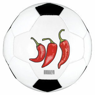 Bola De Futebol Ilustração de desenho em chili