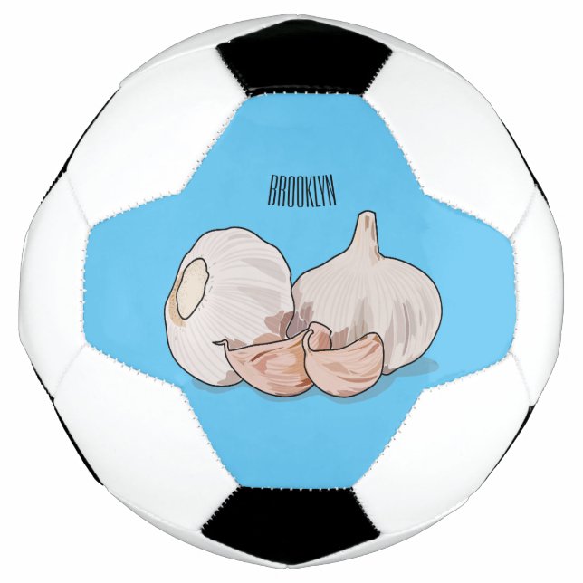 Bola De Futebol Ilustração de desenho em quadrinhos (Frente)