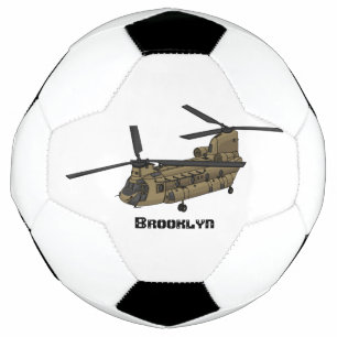 Bola De Futebol Ilustração de helicóptero militar Chinook