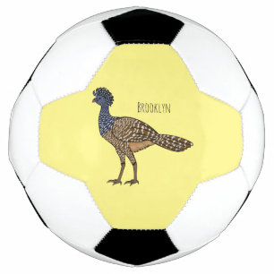 Bola De Futebol ilustração do desenho animado de aves de cocurasso