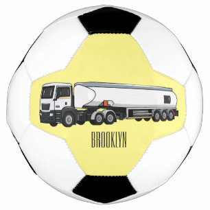 Bola De Futebol Ilustração do desenho animado do transporte de cam