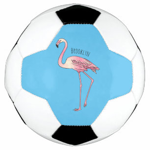 Bola De Futebol Imagem de desenho animado de pássaro Flamingo