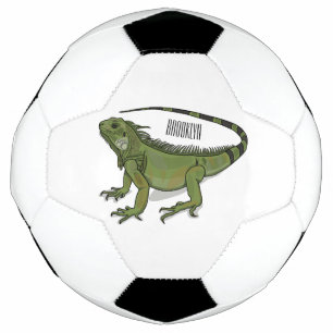 Bola De Futebol Imagem do desenho de Iguana