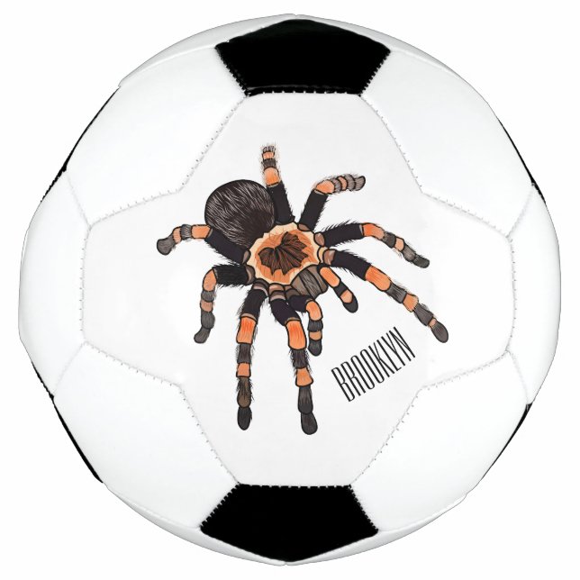 Bola De Futebol Imagem do desenho de Tarantula (Frente)