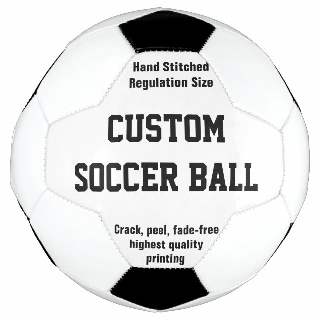 Bola de Futebol Impressa Personalizada para person (Frente)