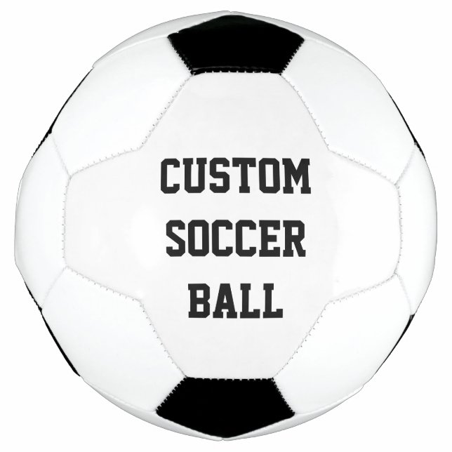 Bola de Futebol Impressa Personalizada para person (Frente)