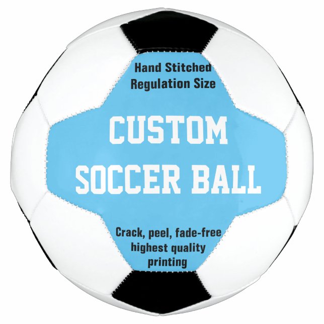 Bola de Futebol Impressa Personalizada para person (Frente)